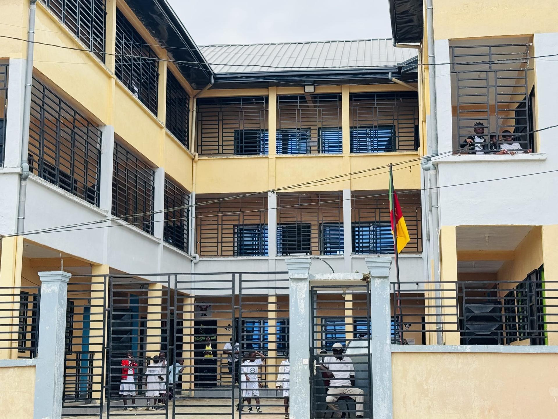 The Dunamis school building in Bonaberi, Douala